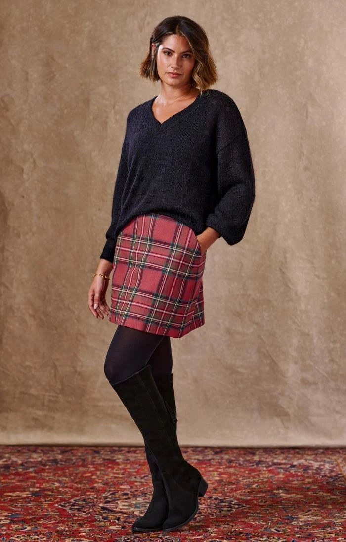 Ladies Tartan Mini Skirt 3 Ladies Tartan Mini Skirt