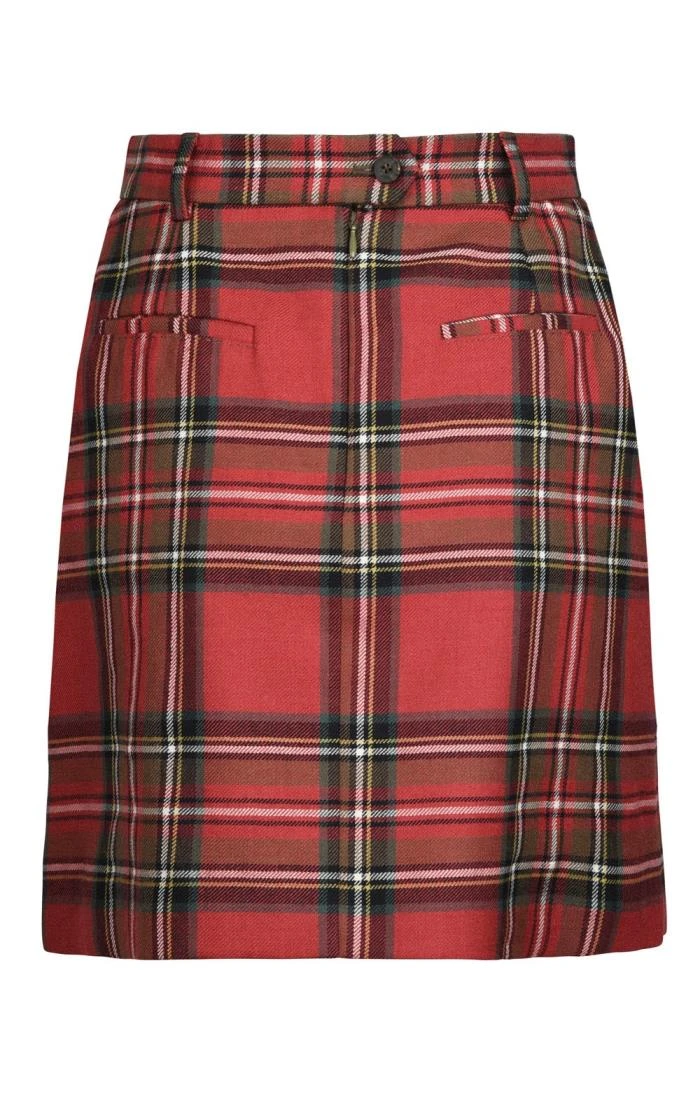 Ladies Tartan Mini Skirt 7 Ladies Tartan Mini Skirt - Image 5