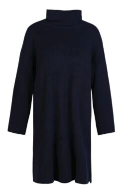 Ladies Barbour Stitch Knit Dress -Denim Dreams Store TQ23018NAVY 2