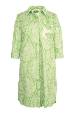 Ladies Print Shirt Dress