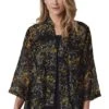 Ladies Adini Ula Kimono -Denim Dreams Store TQ23215SKETCHYBLOOMBLK