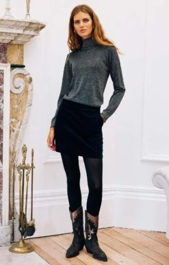 Ladies Sapphire Mini Skirt