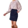 Ladies Crew Clothing Alice Cord Skirt