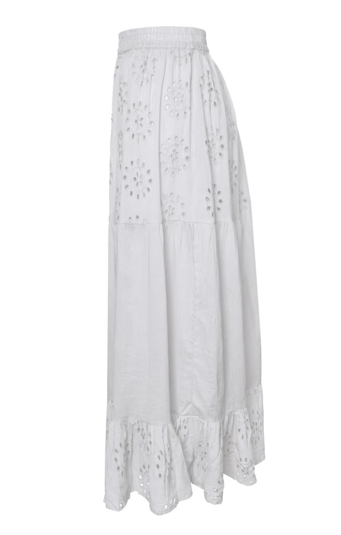 Ladies Broderie Anglaise Skirt 6 Ladies Broderie Anglaise Skirt - Image 4