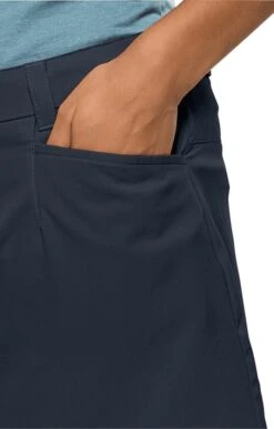 Ladies Jack Wolfskin Sonora Skirt -Denim Dreams Store TQ23450NIGHTBLUE 3