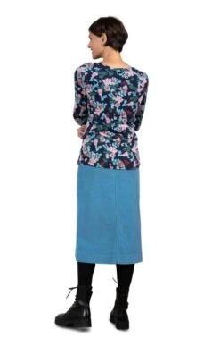 Ladies Lily & Me Penrose Skirt -Denim Dreams Store TQ23611SOFTBLUE 1