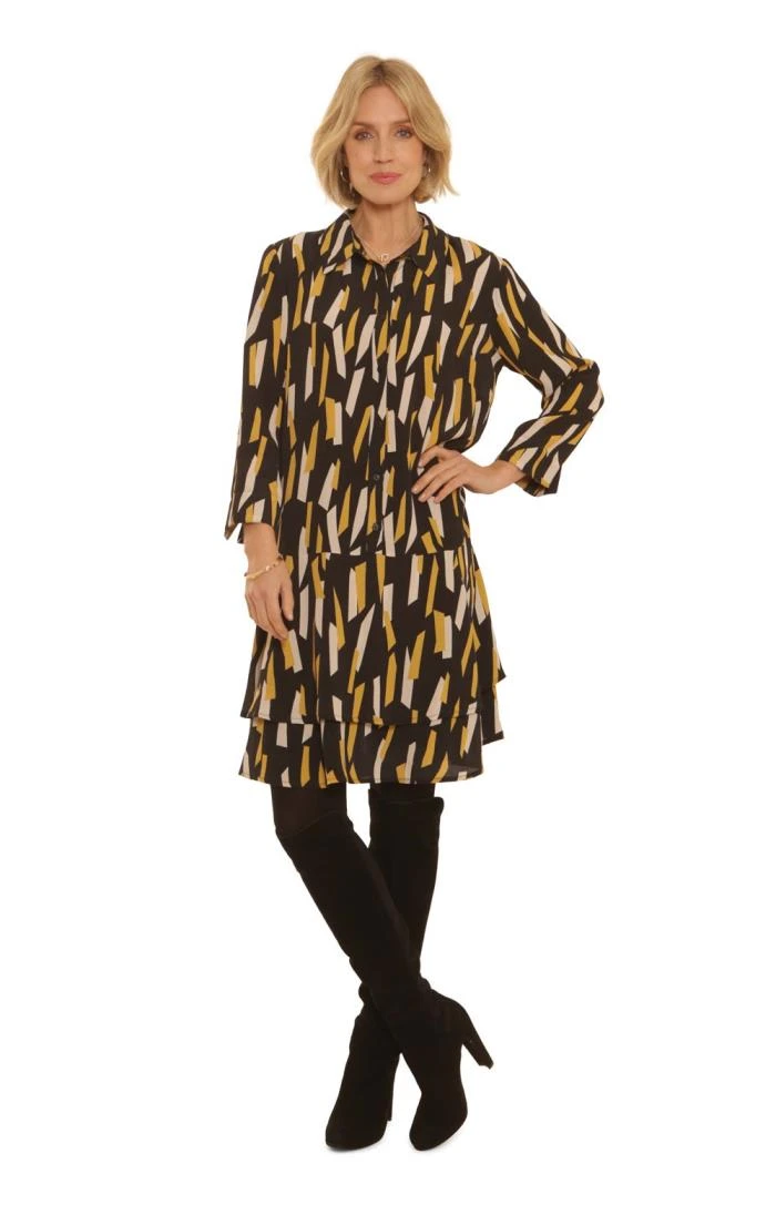 Ladies Pomodoro Shard Ruffle Dress 3 Ladies Pomodoro Shard Ruffle Dress