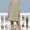Ladies Pomodoro Buttercup Swing Dress -Denim Dreams Store TQ23909KHAKI