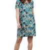Ladies Lily & Me Seascape Dress -Denim Dreams Store TQ25001IRISNAVY