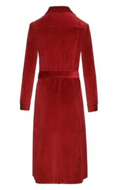 Ladies Cord Dress -Denim Dreams Store TQ50026GARNET 2
