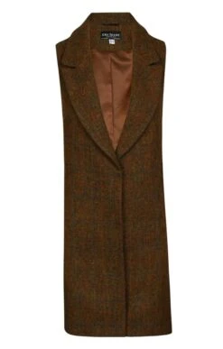 Ladies Harris Tweed Taylor Gilet