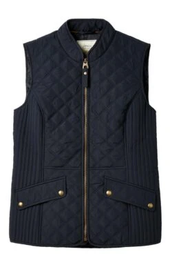 Ladies Joules Minx Quilted Gilet -Denim Dreams Store TR32161DARKNAVY 2