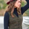 Ladies Tweed Dress Waistcoat