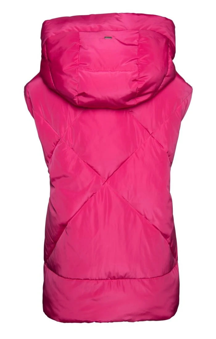 Ladies Quilt Hooded Gilet 7 Ladies Quilt Hooded Gilet - Image 5