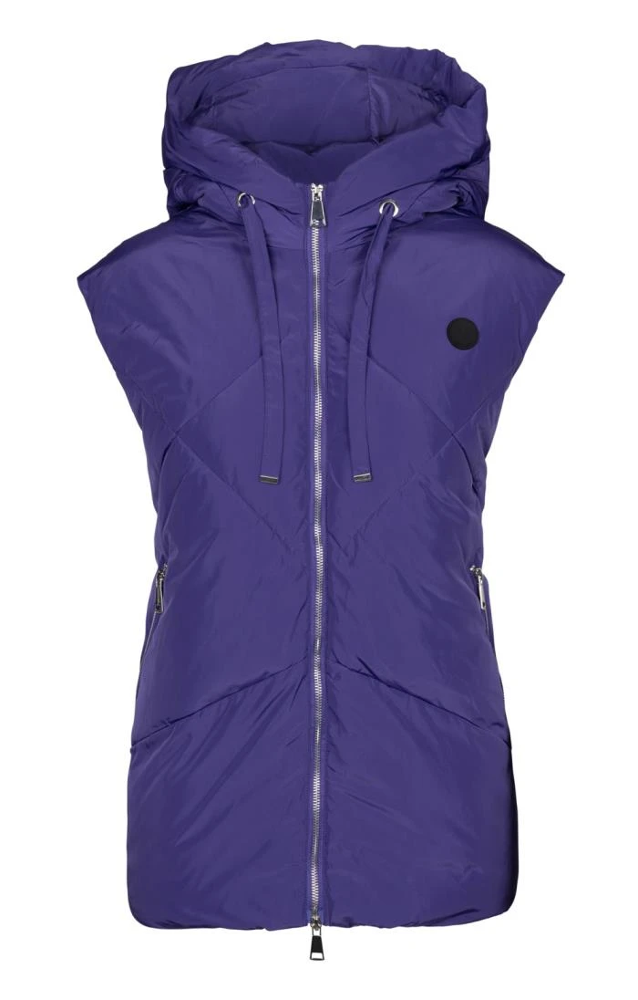 Ladies Quilt Hooded Gilet 3 Ladies Quilt Hooded Gilet