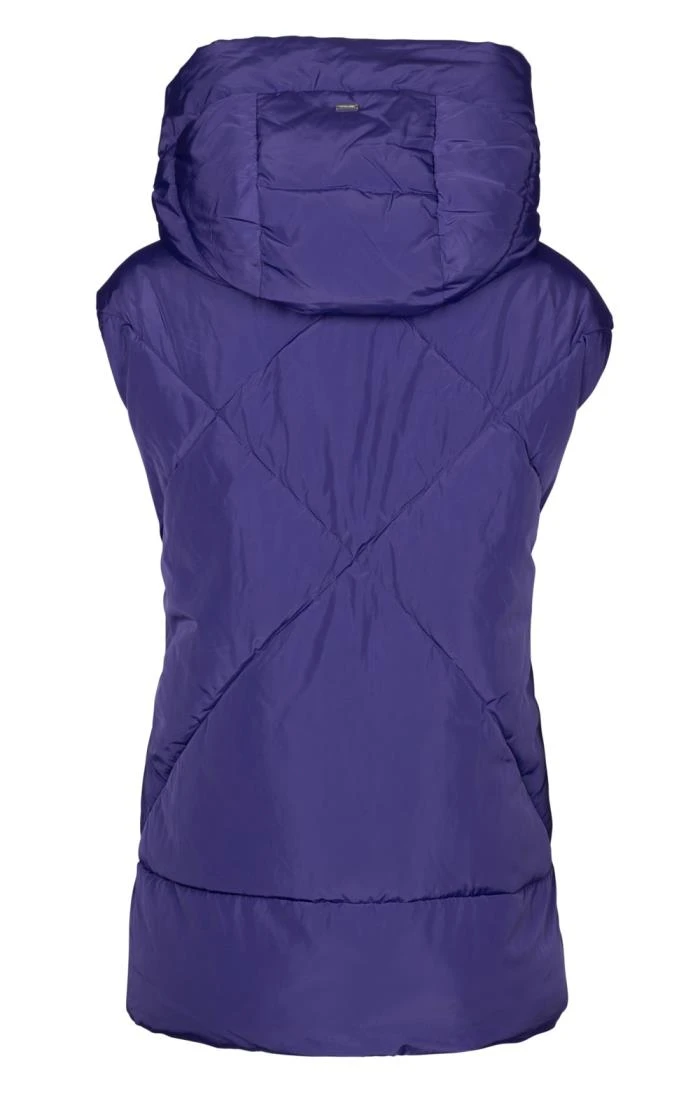 Ladies Quilt Hooded Gilet 8 Ladies Quilt Hooded Gilet - Image 6