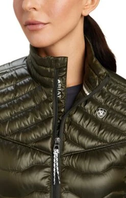 Ladies Ariat Ideal 3.0 Down Vest 14 Ladies Ariat Ideal 3.0 Down Vest -Denim Dreams Store TS00388FORESTMIST 2