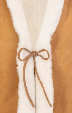 Sheepskin Gilet 14 Sheepskin Gilet -Denim Dreams Store TS00527CHESTNUTTAN 5