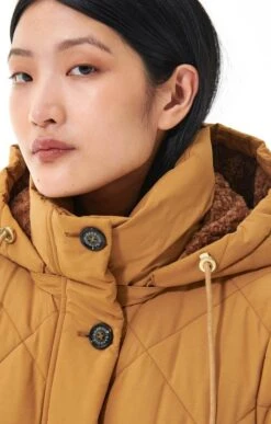 Ladies Barbour Orinsay Quilted Jacket -Denim Dreams Store TS22272FAWNANCIENT 2