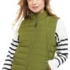 Ladies Barbour Yara Gilet -Denim Dreams Store TS22403OLIVETREE