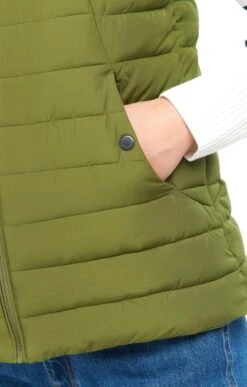 Ladies Barbour Yara Gilet 13 Ladies Barbour Yara Gilet -Denim Dreams Store TS22403OLIVETREE 2