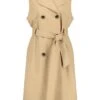 Ladies Gerry Weber Long Sleeveless Waistcoat -Denim Dreams Store TS23075CARAMEL