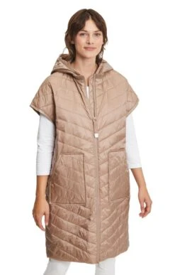 Ladies Betty Barclay Oversized Quilted Waistcoat
