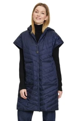 Ladies Betty Barclay Oversized Quilted Waistcoat