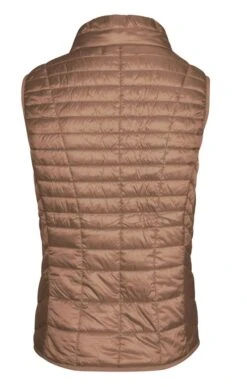 Ladies Betty Barclay Quilted Gilet -Denim Dreams Store TS23222GOLDCAMEL 1