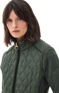 Ladies Barbour Poppy Gilet 9 Ladies Barbour Poppy Gilet -Denim Dreams Store TS23258OLIVECLASSICTTN 2