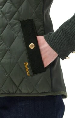 Ladies Barbour Poppy Gilet 10 Ladies Barbour Poppy Gilet -Denim Dreams Store TS23258OLIVECLASSICTTN 3