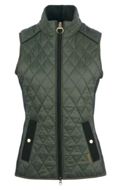 Ladies Barbour Poppy Gilet 11 Ladies Barbour Poppy Gilet -Denim Dreams Store TS23258OLIVECLASSICTTN 4