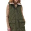 Ladies Barbour Zander Gilet 1 Ladies Barbour Zander Gilet -Denim Dreams Store TS23260OLIVE