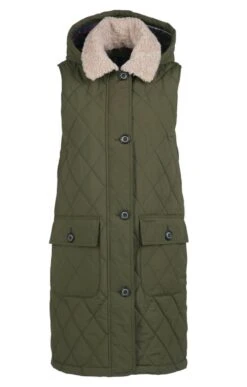 Ladies Barbour Zander Gilet 9 Ladies Barbour Zander Gilet -Denim Dreams Store TS23260OLIVE 3