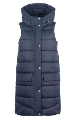 Ladies Barbour Bracken Gilet -Denim Dreams Store TS23261DKNAVY 3