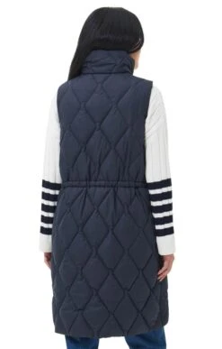 Ladies Barbour Samphire Gilet -Denim Dreams Store TS23262DKNAVY 1