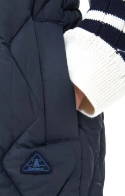 Ladies Barbour Samphire Gilet -Denim Dreams Store TS23262DKNAVY 3