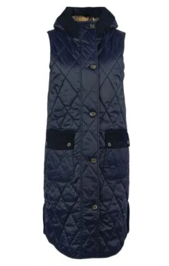 Ladies Barbour Mickley Gilet 7 Ladies Barbour Mickley Gilet -Denim Dreams Store TS23263DKNAVYDRESS 2