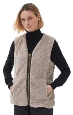 Ladies Barbour Markenfield Liner 8 Ladies Barbour Markenfield Liner -Denim Dreams Store TS23265OLIVENATURAL 2