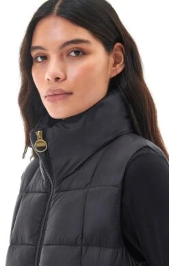 Ladies Barbour International Thompson Gilet -Denim Dreams Store TS23288BLACK 2