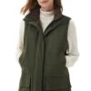 Ladies Barbour Beaconsfield Gilet 2 Ladies Barbour Beaconsfield Gilet -Denim Dreams Store TS23328OLIVE