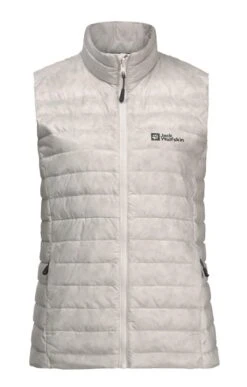 Ladies Jack Wolfskin Pilvi Down Gilet -Denim Dreams Store TS23677DOVE 3