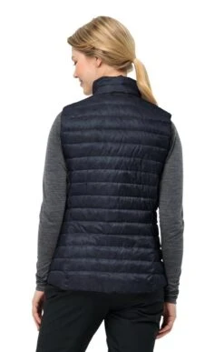 Ladies Jack Wolfskin Pilvi Down Gilet -Denim Dreams Store TS23677NIGHTBLUE 1