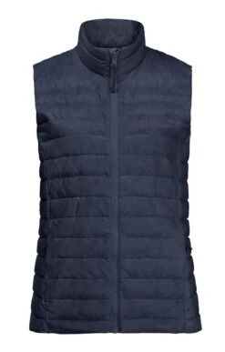 Ladies Jack Wolfskin Pilvi Down Gilet -Denim Dreams Store TS23677NIGHTBLUE 2