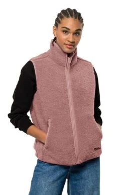 Ladies Jack Wolfskin High Curl Vest