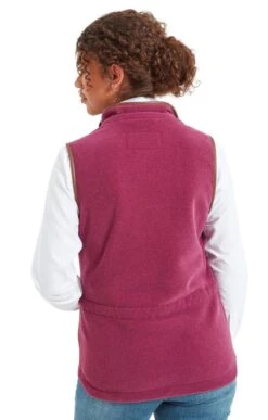 Ladies Schoffel Lyndon Fleece Gilet -Denim Dreams Store TS24095MULBERRY 1