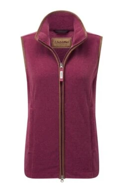Ladies Schoffel Lyndon Fleece Gilet -Denim Dreams Store TS24095MULBERRY 2