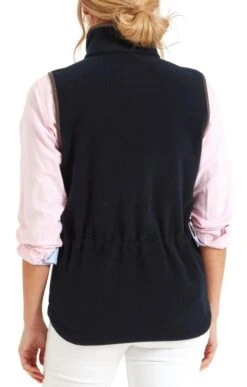Ladies Schoffel Lyndon Fleece Gilet -Denim Dreams Store TS24095NAVY 1