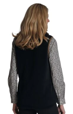 Ladies Schoffel Lyndon Fleece Gilet -Denim Dreams Store TS24095NAVY 2