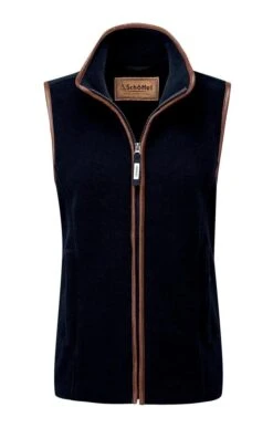 Ladies Schoffel Lyndon Fleece Gilet -Denim Dreams Store TS24095NAVY 3